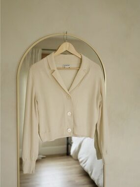 100% Merino Wool Cropped Sweater